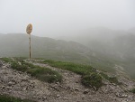 Grenzübergang nach Österreich am Mädlejoch Grenzübergang nach Österreich am Mädlejoch