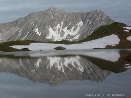 Bergsee unterhalb der Seescharte