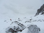 Sie kämpfen noch mit dem Nebel und dem Schnee