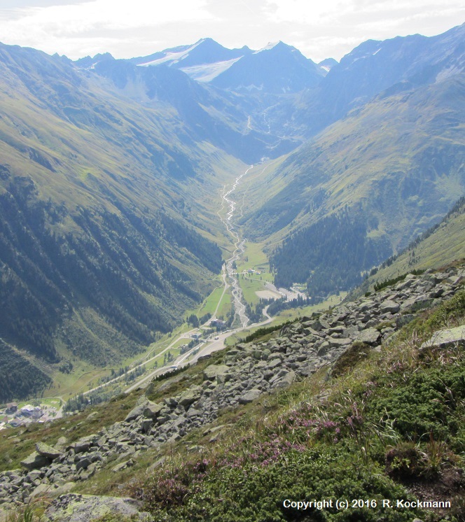 Blick in das Ende des Pitztals mit dem Aufstieg zur Braunschweiger Htte