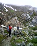 In Serpentinen zur Braunschweiger Hütte