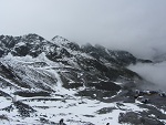 Blick in richtung Pitztaler Jöchl und den Parkplatz an der Talstation Blick in richtung Pitztaler Jöchl und den Parkplatz an der Talstation