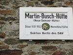 Die Informationen zur Martin-Busch-Hütte Die Informationen zur Martin-Busch-Hütte