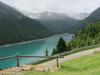 Das Ziel der Alpenüberquerung: Der Vernagt-Stausee