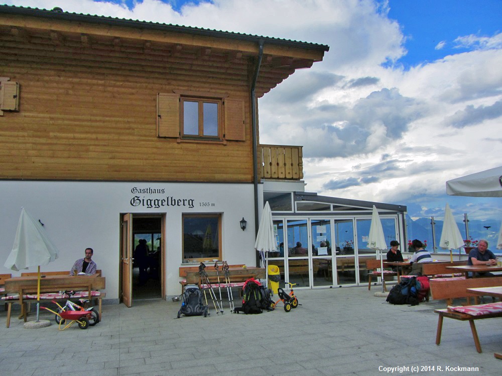 Gasthaus Giggelberg erreicht