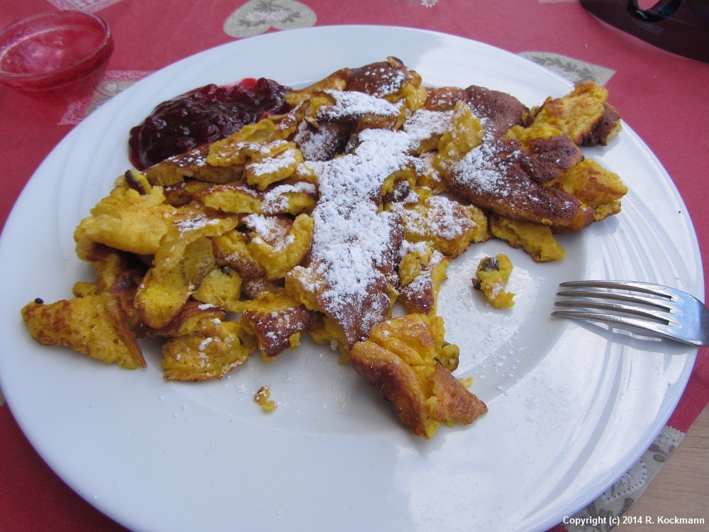 Ein Kaiserschmarrn, gut gemacht und schmackhaft