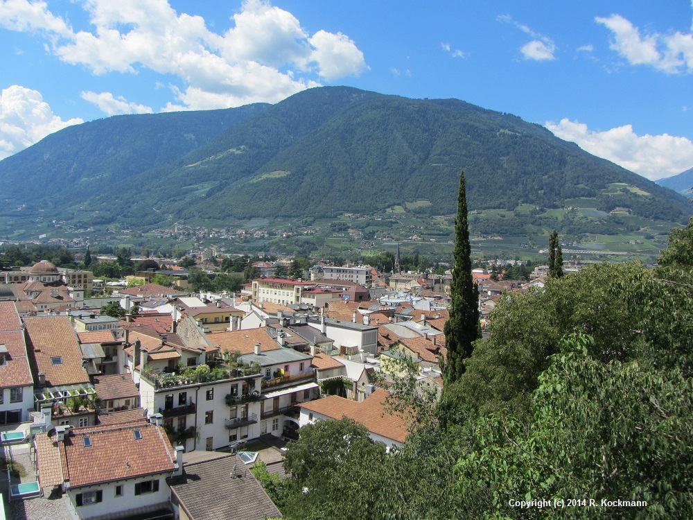 Ein Blick ber Meran