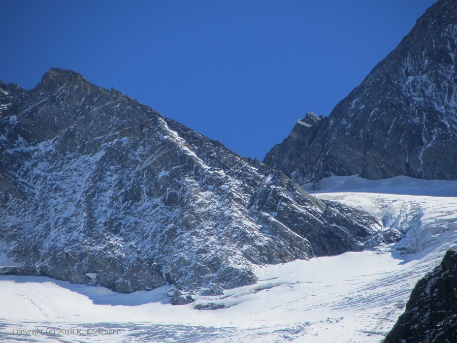 Der Gletscher am Ende des Tals