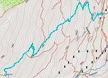 Route Abstieg Galflun Alm - Wenns