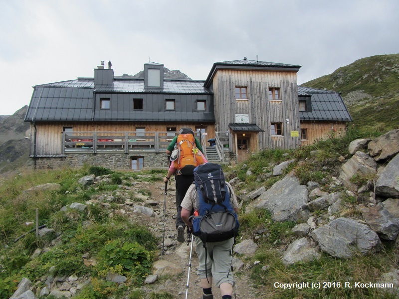 Das Htte ist erreicht auf 2273 m