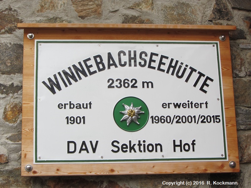 Das Httenschild