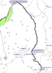 Route der Etappe 3