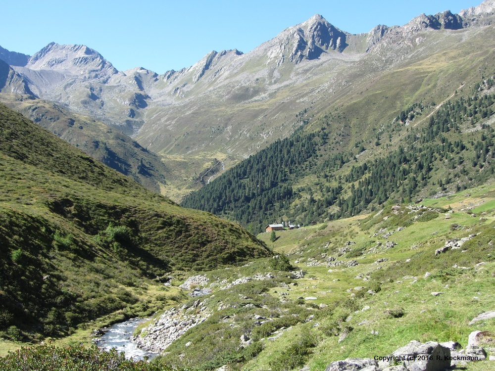 Ein erster Blick auf die Schweinfurter Hütte