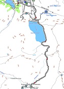 Route der Etappe 4