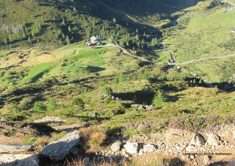 Von oben ein letzter Blick auf die Schweinfurter Htte