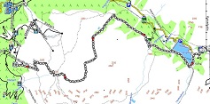 Route der Etappe 5