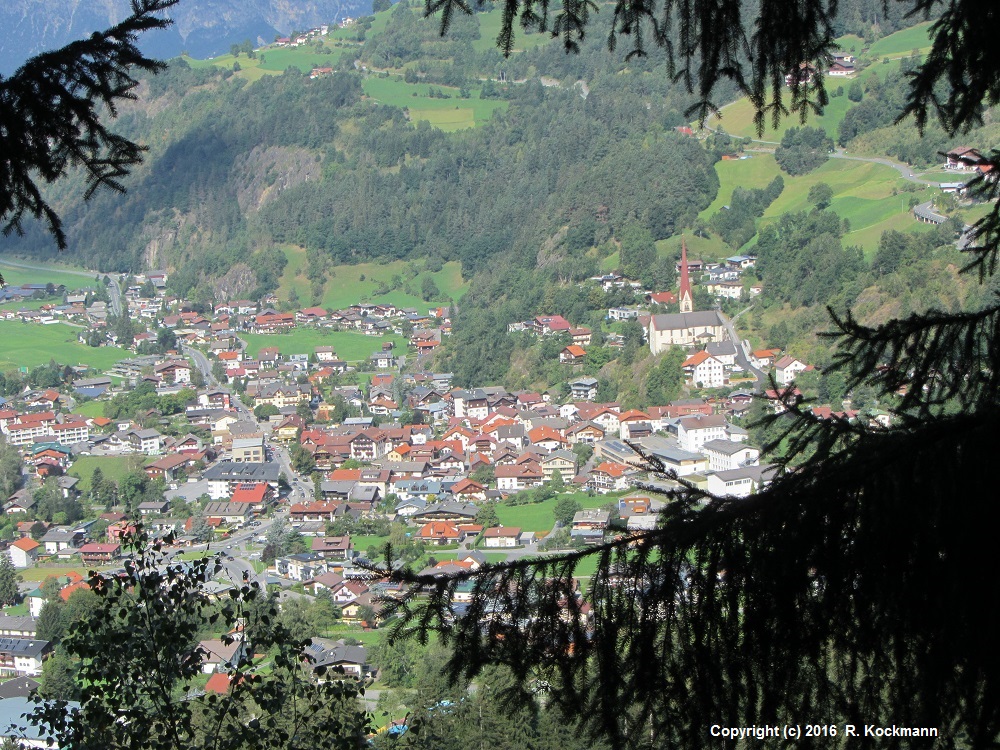 Voller Blick auf Oetz