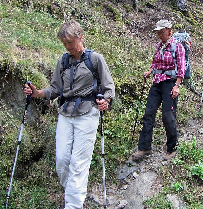 Unsere "Frischlinge" der Httentour haben sich gut geschlagen