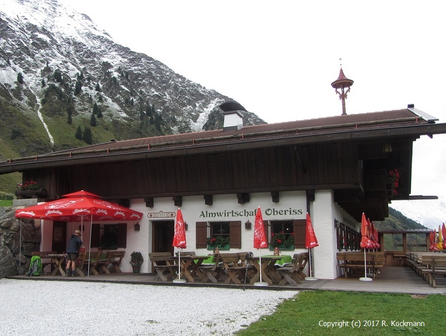 Pause in der Almwirtschaft Oberiss