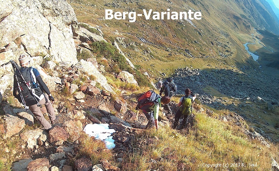 Die Bergvarinate des H�henwegs