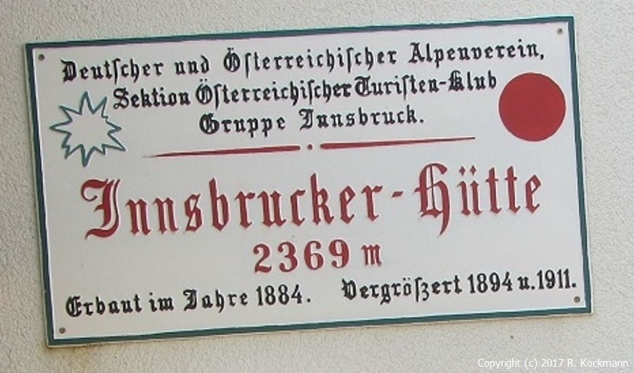 Das Httenschild
