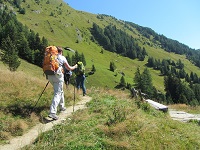 Auf dem Weg zur Nilljochhütte