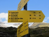 Weg zur Bonn-Matreier Hütte 6 1/2 Std.? Da haben wir wohl länger gebraucht!