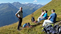 Pause und die Sonne genießen