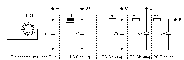 Betriebsspannungs-Netzteil