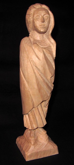 "Frau im Wind" (nach Vorlage von E. Barlach)