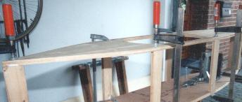 Montage der Deckplatte