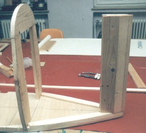 Der Heckaufbau nach der Montage